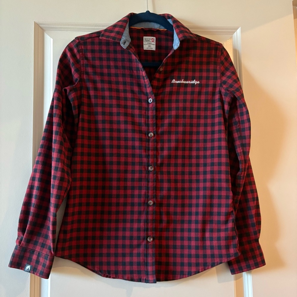 Outfitter Trading Co. Breckenridge Checkered Button Down Flannel Size XS